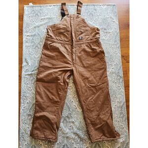 Polar King Insulated Bib Overalls Men's 3XLT Brown NWoT Work Wear Outdoor Gear
